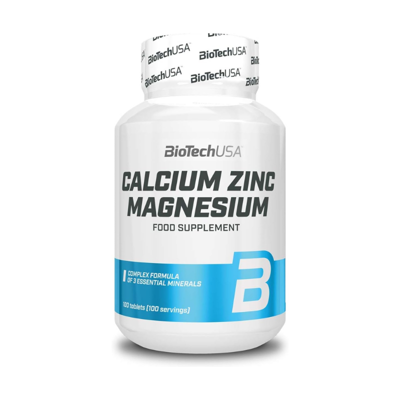 biotech calcium zinc magnesium 100 tab